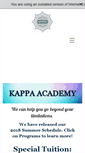 Mobile Screenshot of kappaacademy.com